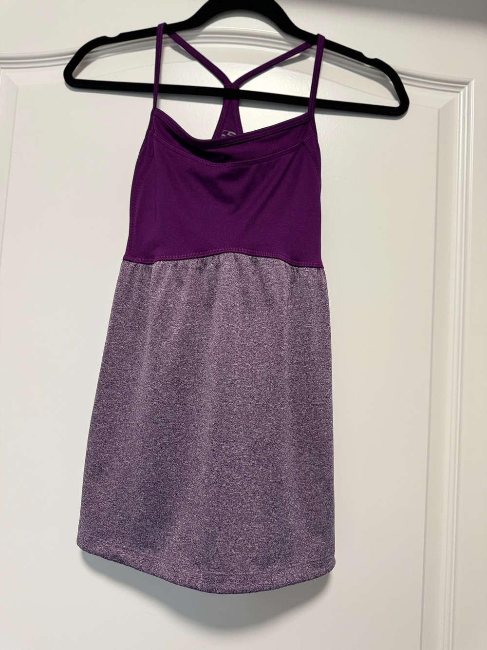 C9 by Champion Women’s M Purple Racerback Athletic Tank Top Built In Bra